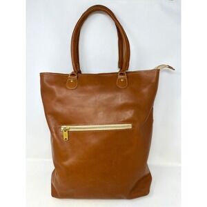 Sseko Convertible Leather Backpack Tote Bag Brown